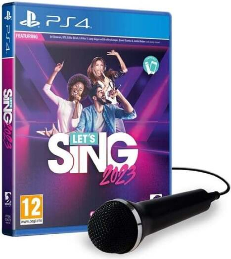 Let's Sing 2023 + 1 Microphone - Sony PlayStation 4 - Musikk