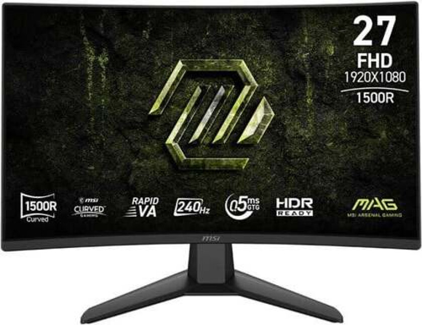 27" MSI MAG 274CF X24 - LED monitor - curved - Full HD (1080p) - 27"