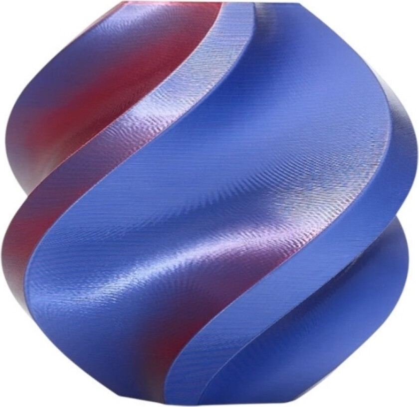 Bilde av BambuLab filament PLA Silk Dual Color 1,75 mm 1 kg (inkl. gjenbrukbar spole) Midnight Blaze