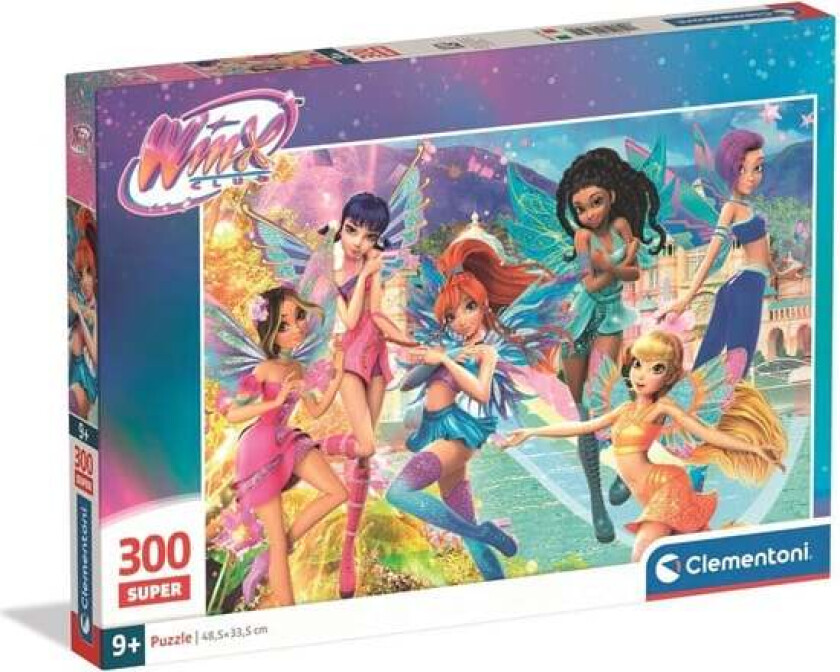 Puzzle Super Winx 300 pieces Gulv