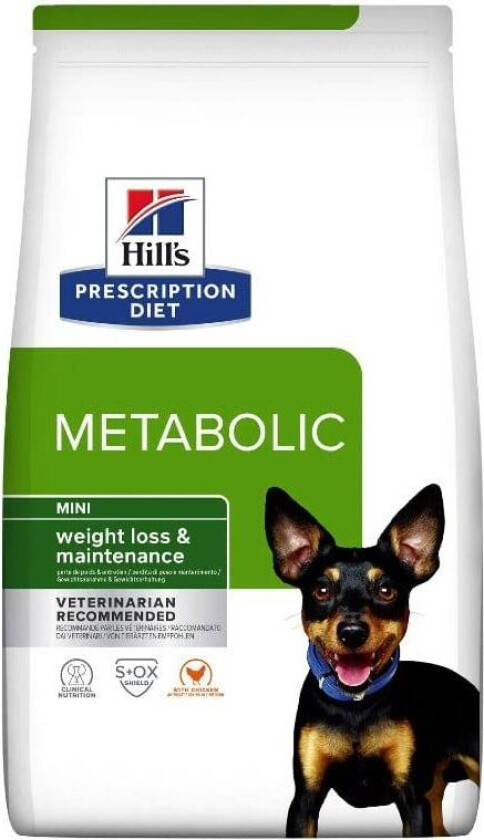 Hill's Prescription Diet Canine Mini Metabolic Weight Loss & Maintenance Chicken (3 kg)