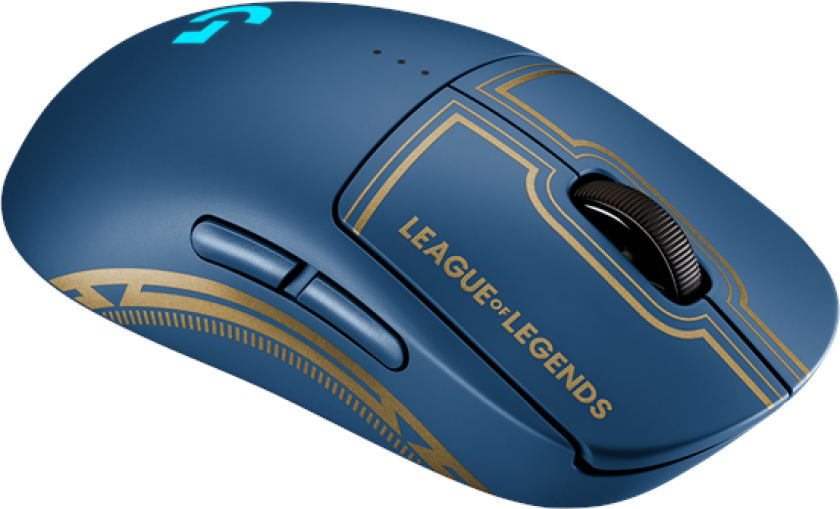 G PRO Wireless Gaming Mouse League of Legends Edition - Gaming mus - Optisk - 7 - Svart