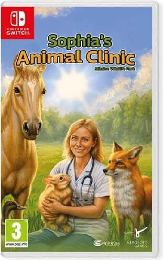 Sofia's Animal Clinic: Mission at the Wildlife Park - Nintendo Switch - Virtuelt kjæledyr