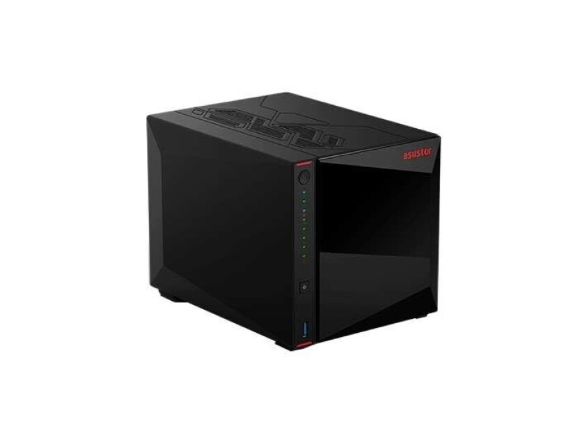 Asustor AS5404T, NAS, Intel® Celeron®, N5105, sort