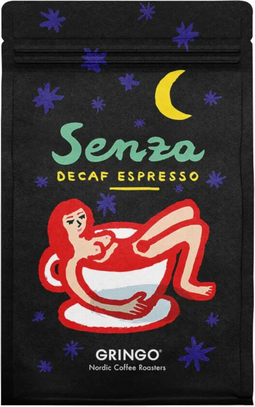 Senza Decaf Espresso hele kaffebønner 500 g