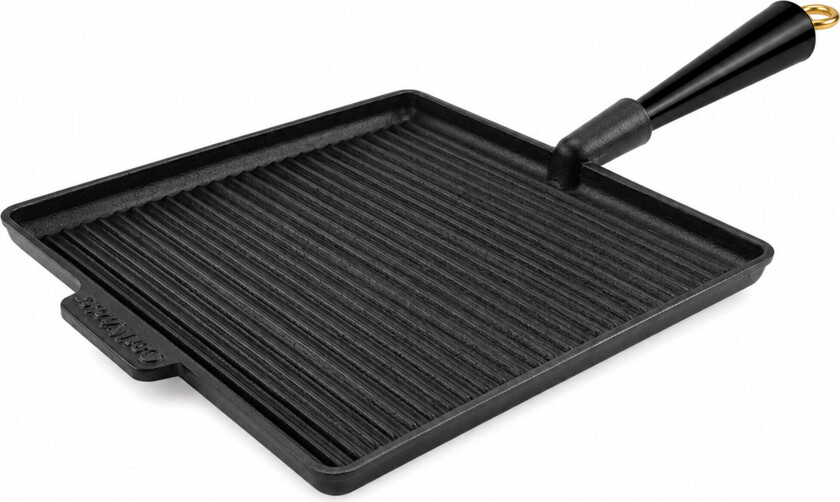 Carl Victor Gold firkantet grillpanne 28 x 28 cm, støpejern