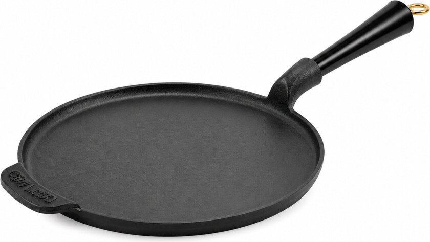 Carl Victor Gold pannekakepanne 23 cm, støpejern