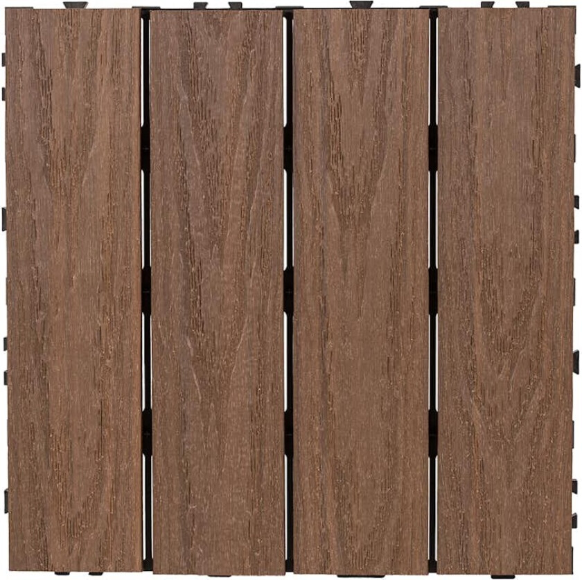 Ruta Kompositt Terrassehelle 4-Pk 30x30 cm FSC (A)