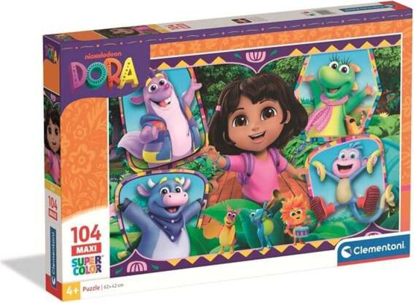 Puslespil Maxi Dora The Explorer -2- 2025 104 brikker Gulv