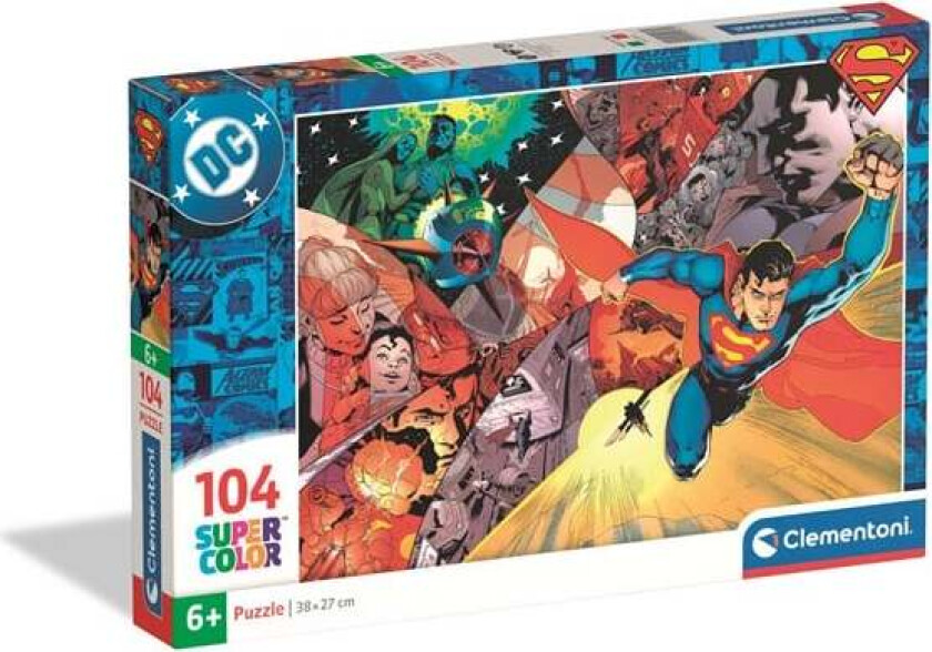 Puzzle Superman 2025 104 pieces Gulv