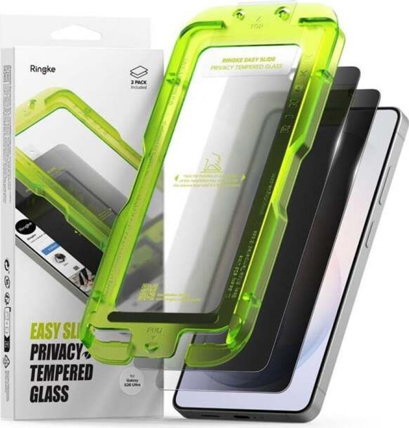 Easy Slide Tempered Glass Privatizing 2-Pack for Samsung Galaxy S26 Ultra