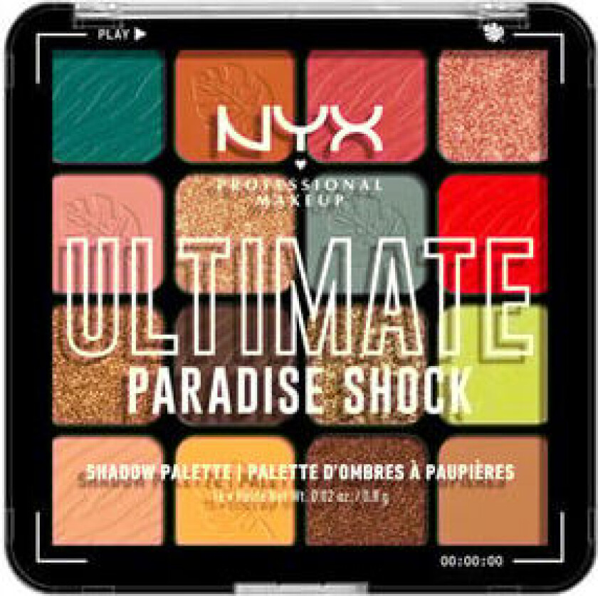 Ultimate Color Palette 16-Pan Paradise Sh