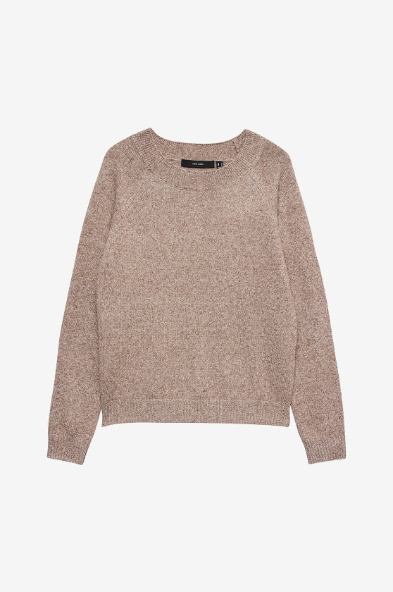 Genser vmDoffy LS O-Neck Blouse - Brun