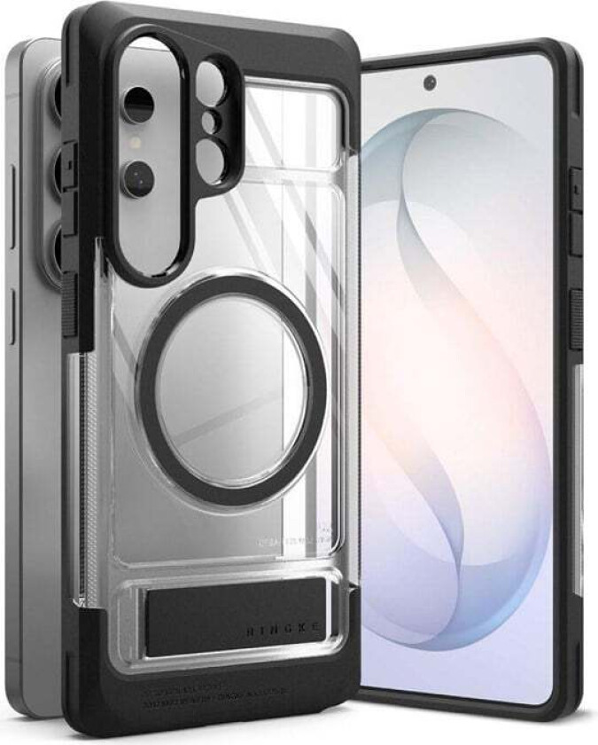 UX Magnetic MagSafe Case for Samsung Galaxy S26 Ultra - Clear Black