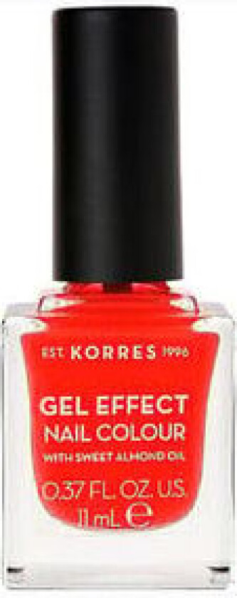 Korres Gel Effect Nail Colour 45 Coral