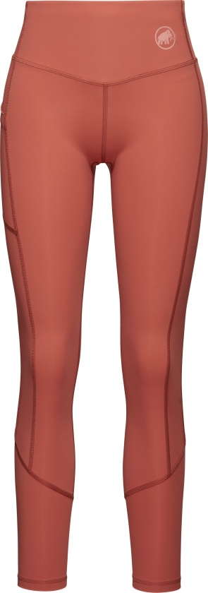 Women's Massone Tights Brick M, Brick