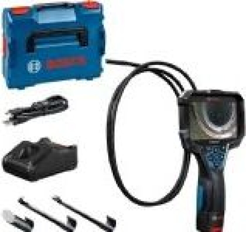 Bilde av Inspeksjonskamera GIC 12V-5-27 C Professional, 12Volt (blå/svart, Li-ion batteri 2,0Ah, i L-BOXX)
