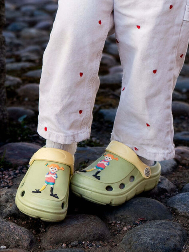 Pippi Sandaler, Grønn, 26-27 - Innesko & Tøfler