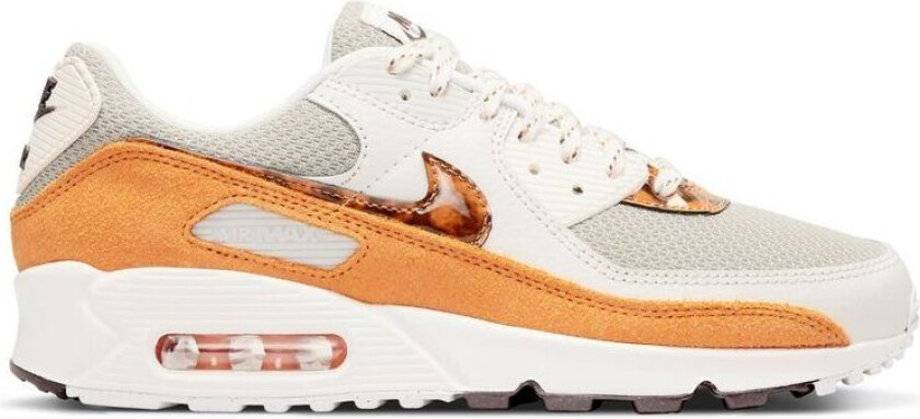 Air Max 90 Women's Shoes PHANTOM/LIGHT CURRY-VELVET BROWN, størrelse 38