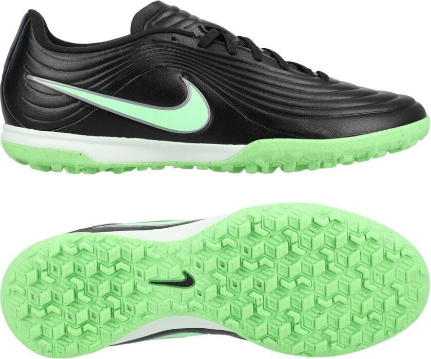 Tiempo Maestro Academy Tf Shadow - Svart/illusion Green - Turf (Tf), størrelse 42½