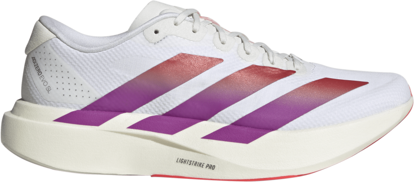 Adizero EVO SL Woven Herre Ftwr white/Lucid red/Crystal white 46 2/3