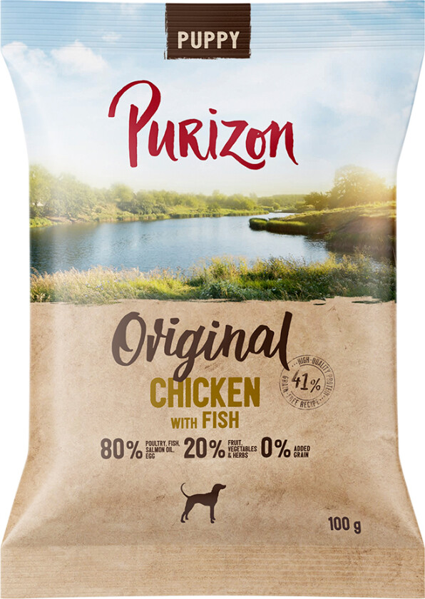 Puppy Kylling med fisk - kornfri - 100 g