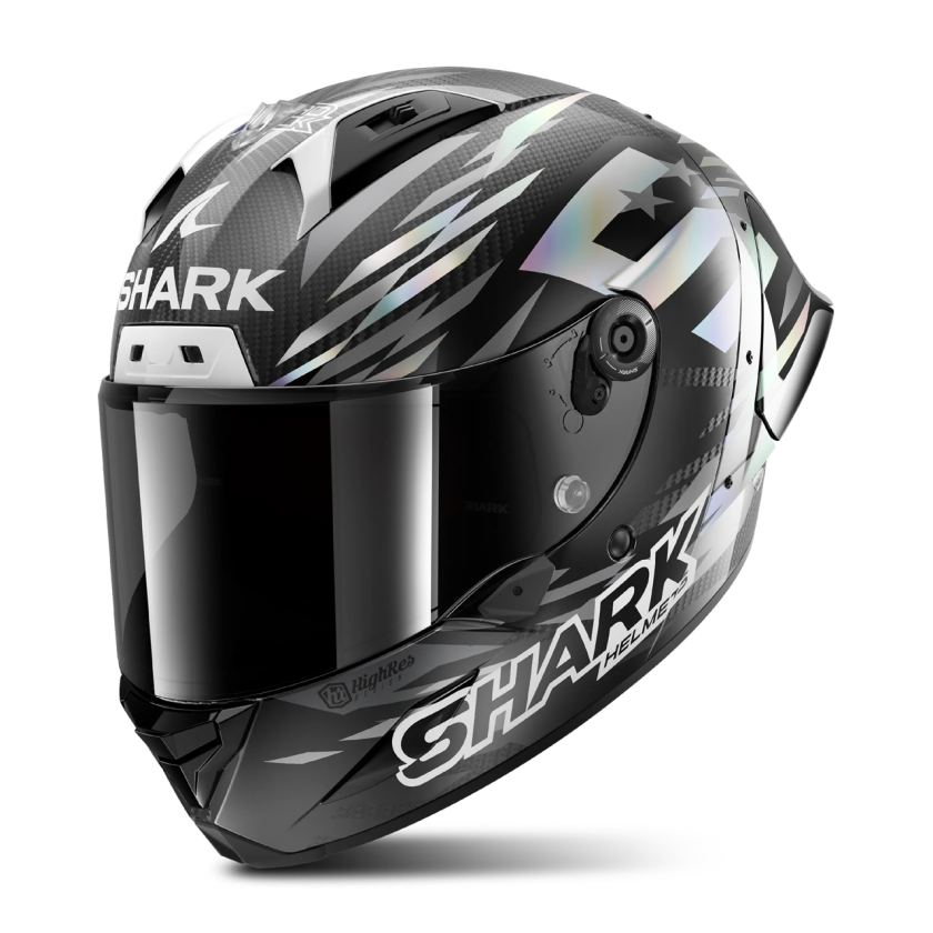 Bilde av Aeron GP FIM Racing Replica Helhjelm Karbon/Antrasitt KromXL