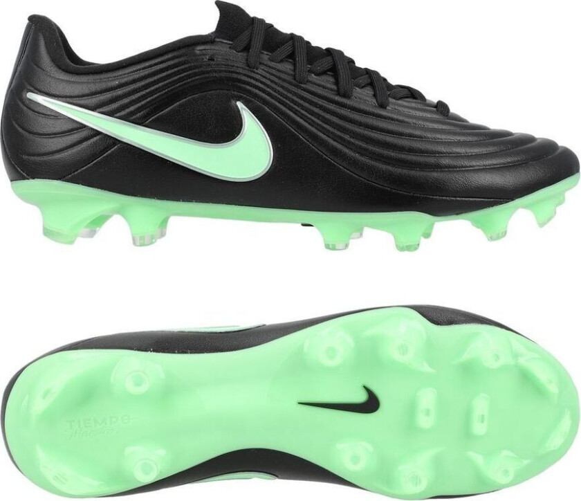 Tiempo Maestro Academy Mg Shadow - Svart/illusion Green - Multi Ground (Mg), størrelse 45½