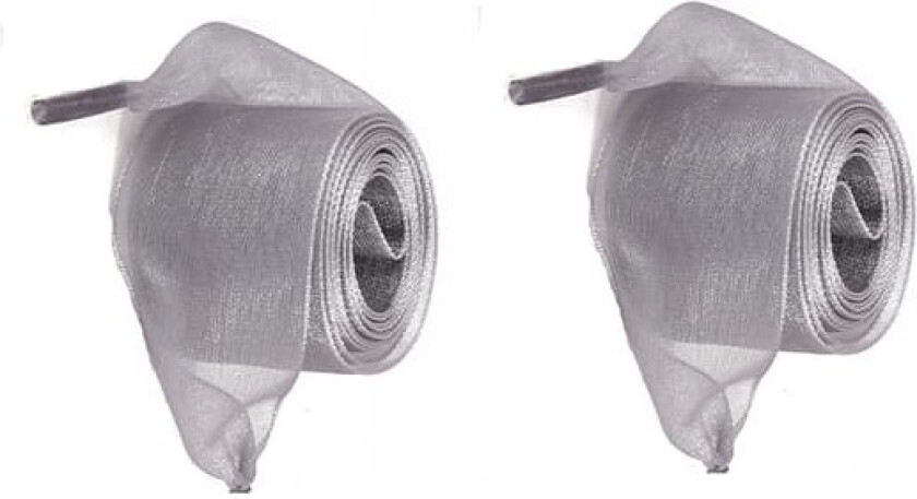 Skire Organza Ribbon Skolisser - 120cm LightGrey