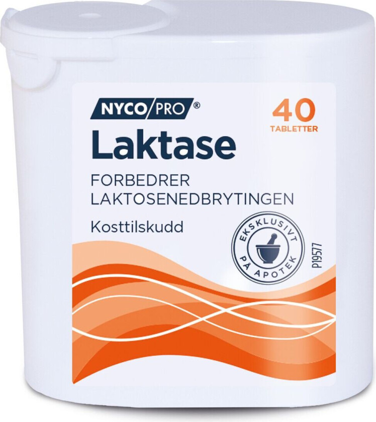 Laktase pocket, 40 tabletter