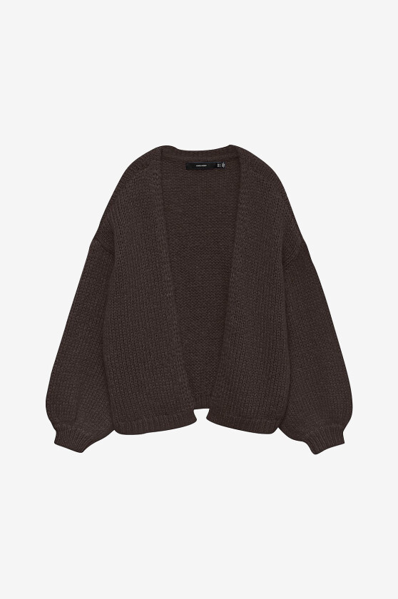 Kardigan vmMaybe LS Open - Brun