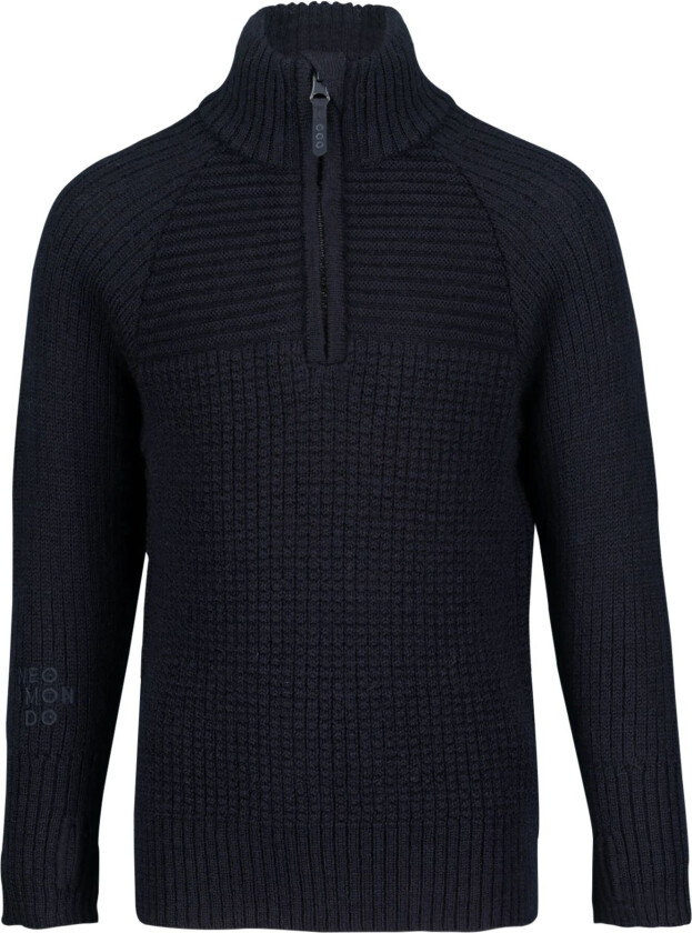 Narvik Wool Sweater, ullgenser, barn og junior Dark Navy