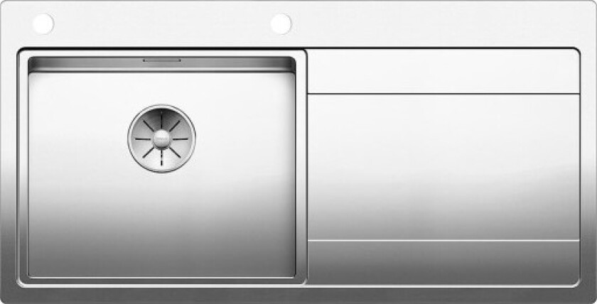 Bilde av Divon II 5S-IF MXI kjøkkenvask, 100x51 cm, rustfritt stål