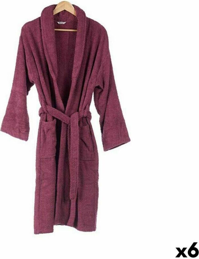 Morgenkåpe M/L Rød (6 antall)