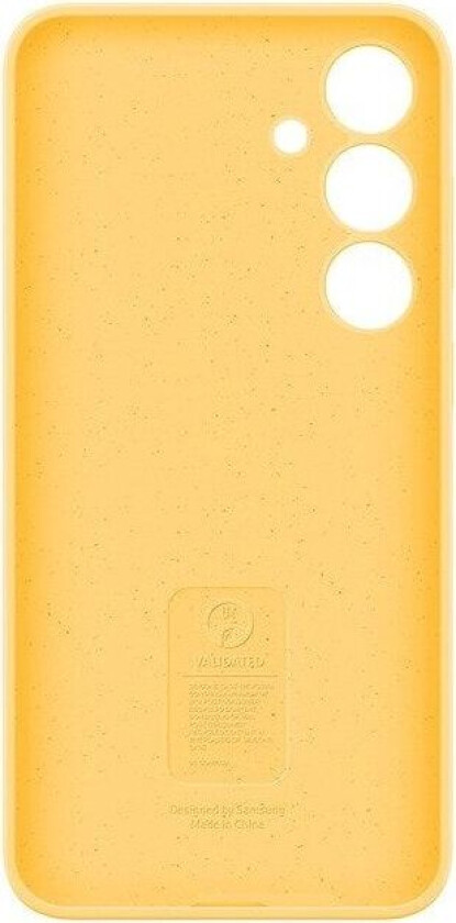 Galaxy S24+ Silicone Case, Yellow