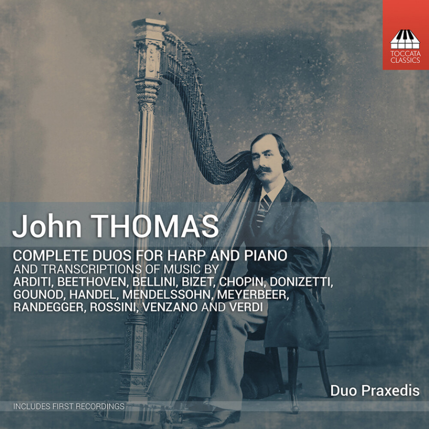 Duo Praxedis, John Thomas John Thomas: Complete Duos For Harp & Pno Vol. 15 CD