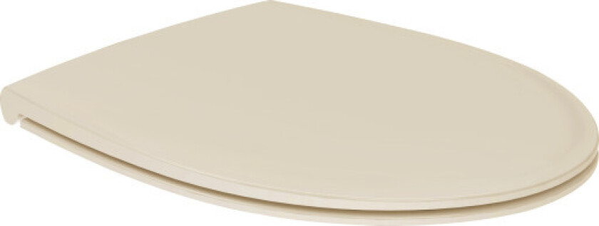 Mode toalettsete, soft close, avtagbar, matt lysbeige