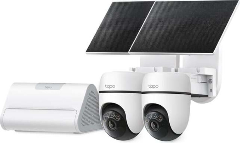 Tapo HB112 Solar Cam 2K Pan/Tilt (2-Cam Kit)