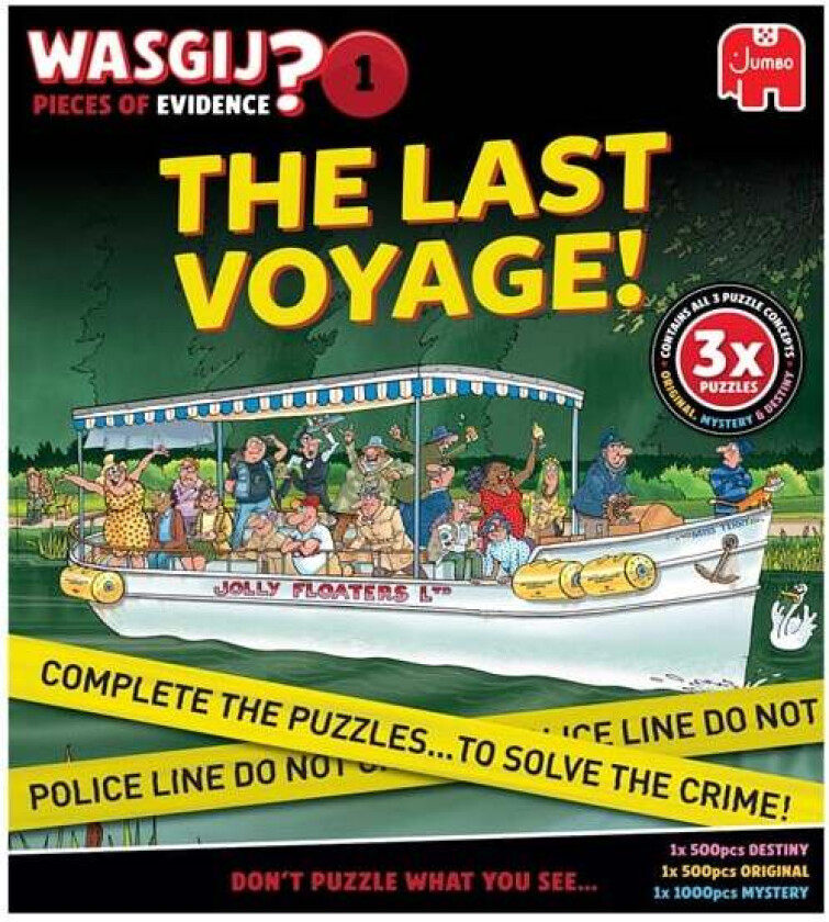 Pieces Of Evidence -The Last Voyage! (2x500 & 1x1000)
