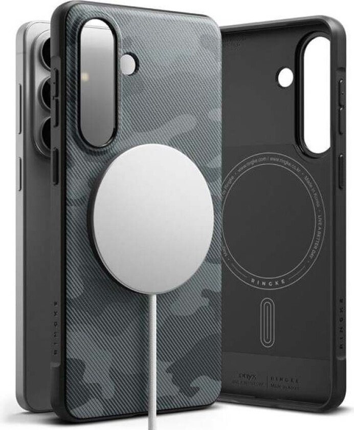 Onyx Magsafe Case for Samsung Galaxy S26 - Grey and Black