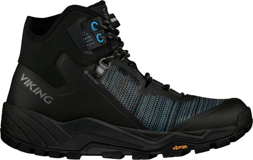 Unisex Cerra Rolling Mid Gore-Tex 42, Black/Aqua