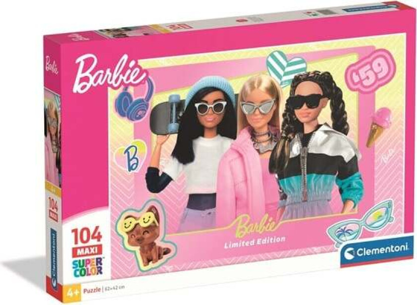 Puzzle Maxi Barbie 104 pieces Gulv