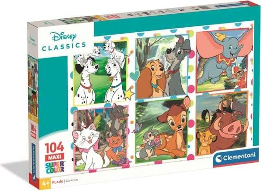Puzzle Maxi Disney Classic 2026 104 pieces Gulv