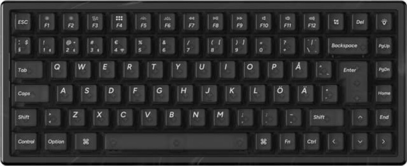 K2 HE SE trådløst gamingtastatur (harpiks)