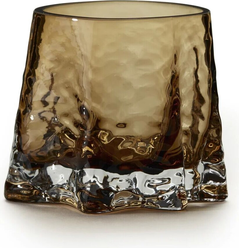 Gry telysholder Ø 8 cm Cognac