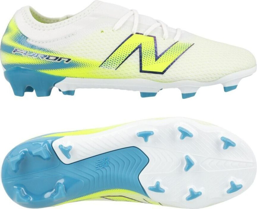 Furon V9 Team Fg Neon Tide Barn - Gress (Fg), størrelse 37