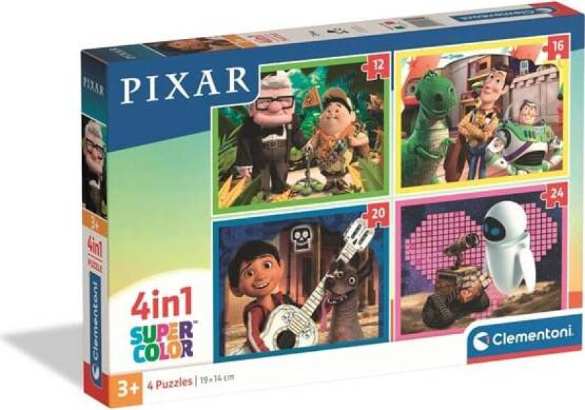 Puzzle 4-in-1 Pixar 2026 Gulv