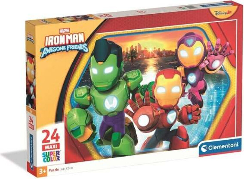 Puzzle Maxi Ironman Ahaf 2025 24 pieces Gulv