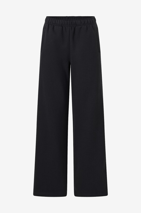 Sweatpants Wide Leg Pants - Svart