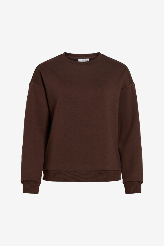 Collegegenser viSandy L/S Sweat Top - Brun